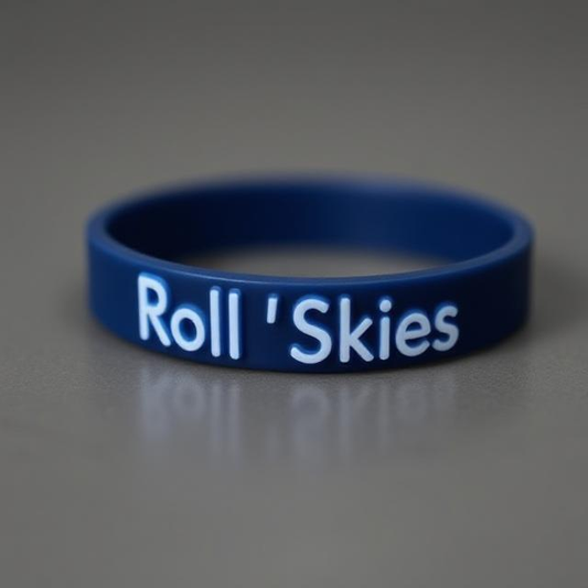 Roll 'Skies/Bleed Blue Stackable Bracelet